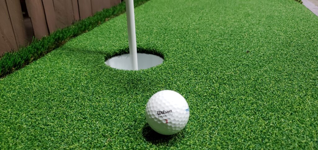 Artificial Putting Green Installation