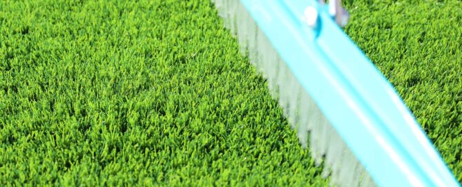 How to Fix Matted or Dented Artificial Turf Blades