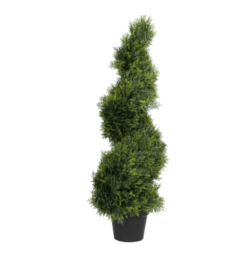 5Ft Artificial Spiral Cedar